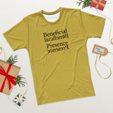 Men's Beneficial Presence Crew T Old Gold