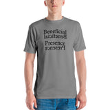 Men's Beneficial Presence Crew T Grey