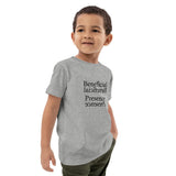 Beneficial Presence _Organic cotton kids mirror t-shirt